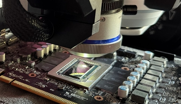 撼讯RX 9070 XT GPU表面惊现1934个微坑，高负载下温度飙升至113℃引关注