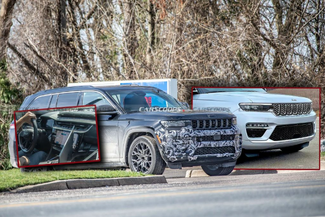 Jeep大切诺基中期改款细节曝光 外观内饰全面升级