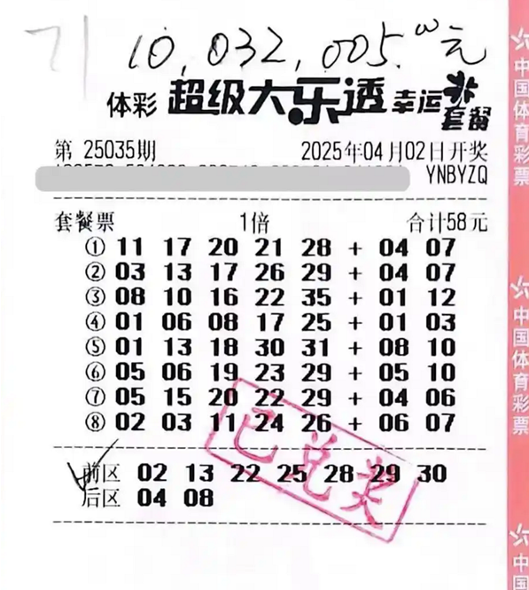 云南夫妻喜中1003万大奖 低调领奖称"买彩票只是小爱好"