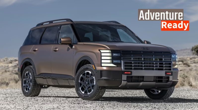 2026款现代Palisade XRT Pro官图发布：硬派越野王者来袭