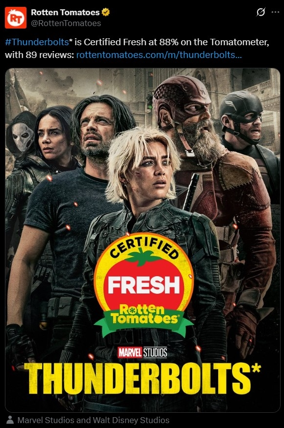 《雷霆特工队》票房开局强劲 口碑表现亮眼